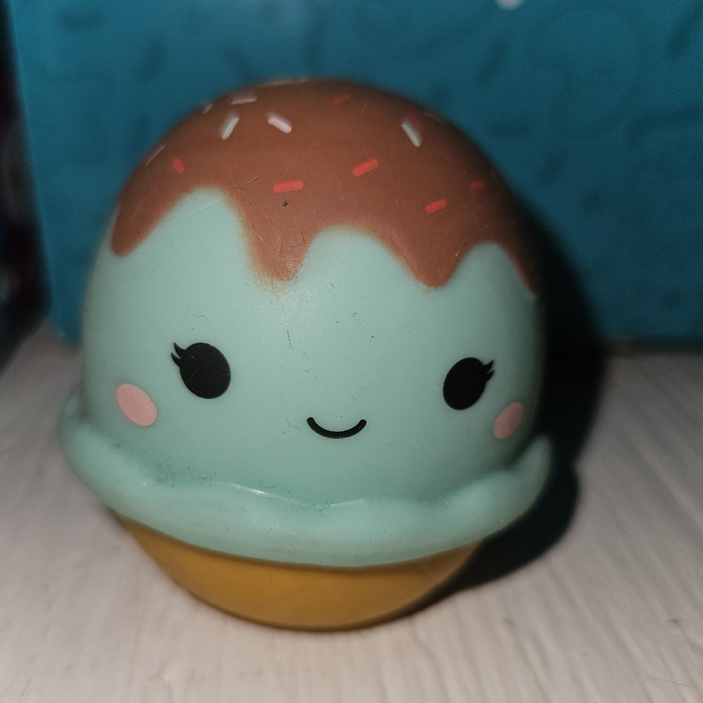 Squishmallows Squooshems Maya The Mint Blue Ice Cream Stress Squishy Ball